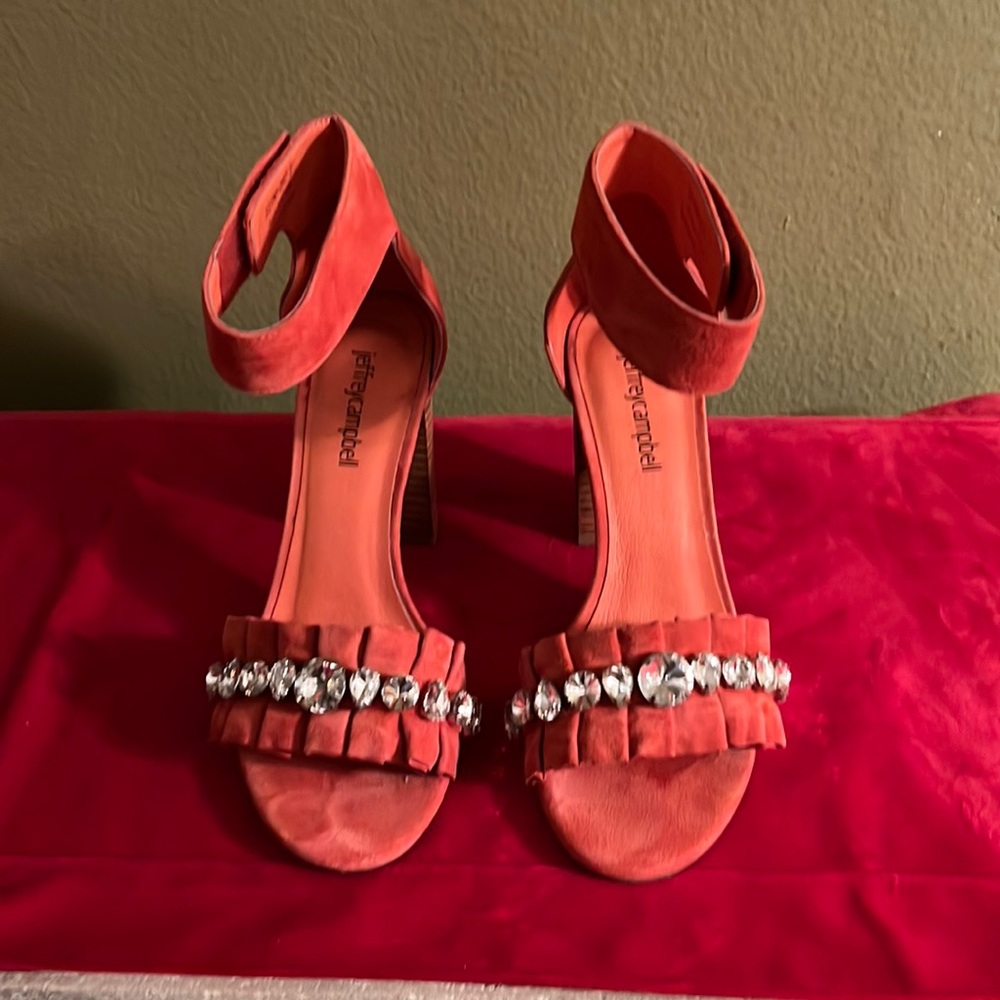 Jeffrey Campbell sandals.